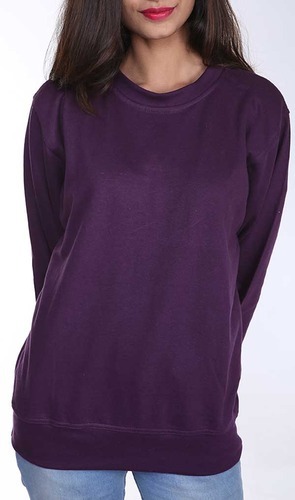 Women's Plain Sweatshirt