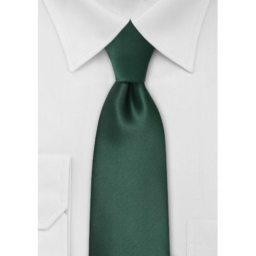 Menztrendz Green Satin Solid Tie