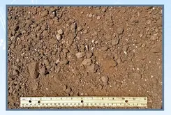 Brown Gravel Soil