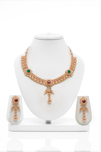 Traditional And Ethnic Polki Necklace