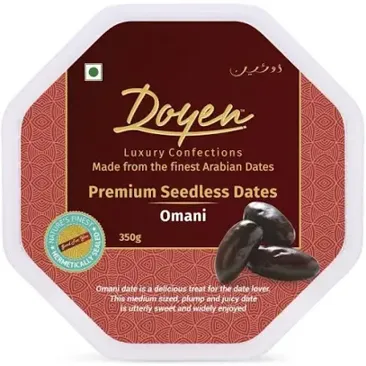 Buy Omani - Premium Seedless Dates Online Seedless 350g