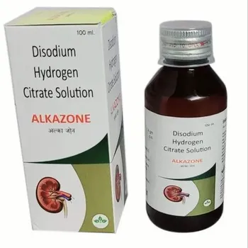 Disodium Hydrogen Citrate Solution, 100ml, Prescription