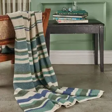 Winter Fresh Knit Throw | 100% Organic Cotton