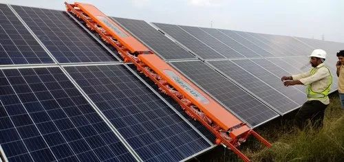 Robotic Solar Panel Cleaning Solution Service