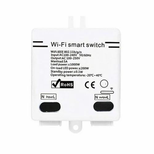 Wi-Fi Wireless Smart Switch Remote Control Smart Home Compatible With Alexa Google Home