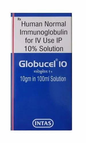 Globucel-IO Human Normal Immunoglobulin Injection, Packaging Size: 100 Ml