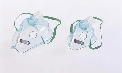 Transparent PVC Oxygen Mask, For Hospital