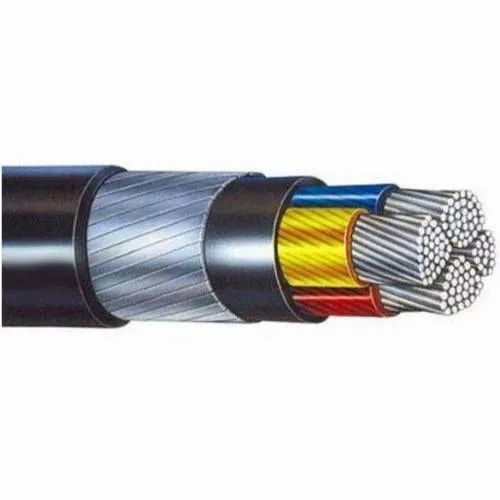 Polycab 4 Core Aluminium Armoured Cable, 6 sq mm