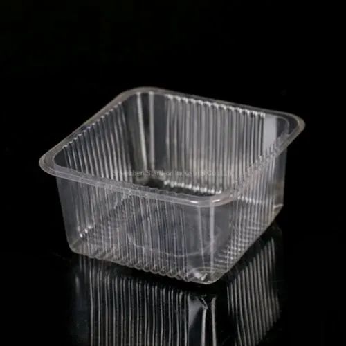 Transparent PET Biscuit Container