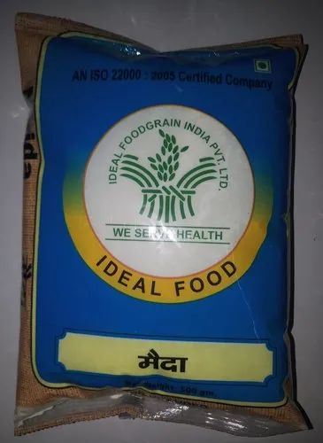MP Wheat Maida Flour (Ideal Food), Packaging Type: Packet