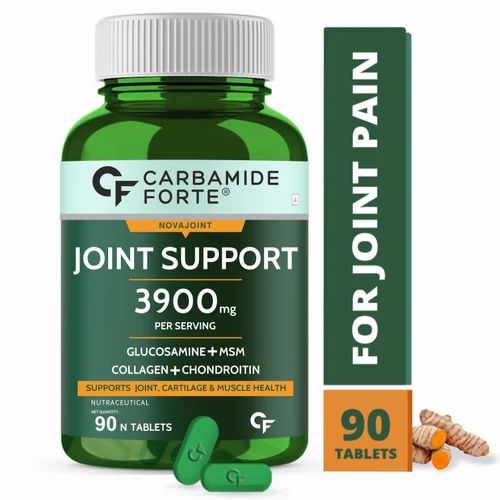Tablets for Joint Support Supplement with Collagen & Vitamin D3 600 IU Per Serving - 90 Tablets
