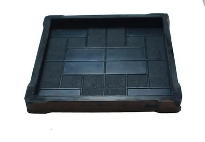 Rubber Chequered Tiles Mould, For Flooring