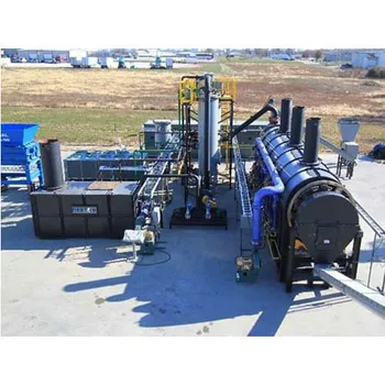 Mild Steel Waste Plastic Pyrolysis Plant, Automation Grade: Automatic, Capacity: 10000 kg / Batch