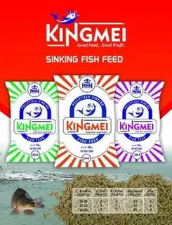 Rohu KINGMEI SINKING FEED, Packaging Size: 40