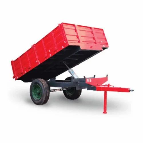 Mild Steel 4 Ton Tractor Trolley