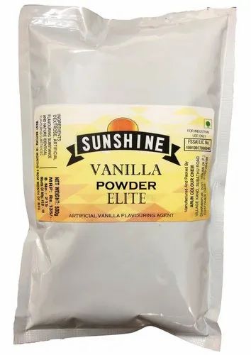 Sunshine Vanilla Powder Elite, For Food Industry, Packaging Type: Pouch