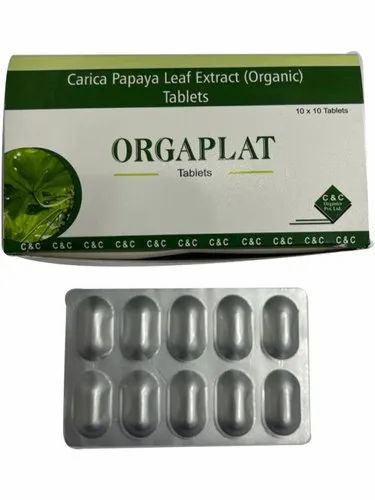 Carica Papaya Leaf Extract Organic Tablets, For Helps in boosting immunity
