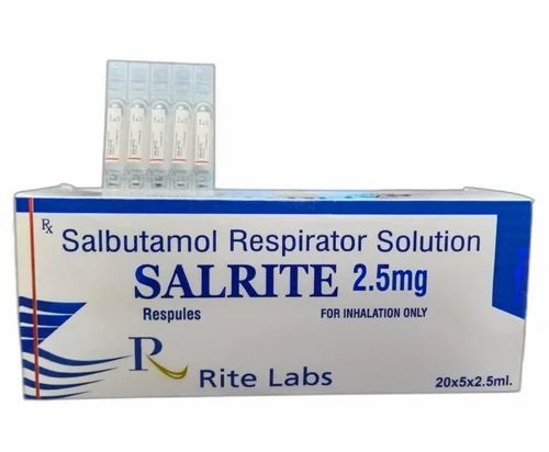 Salrite Salbutamol Respirator Solution Respules, Legency Remedies Pvt Ltd