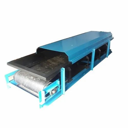Flat Rubber Belt Conveyer, For Packaging, Capacity: 1ton/Hour