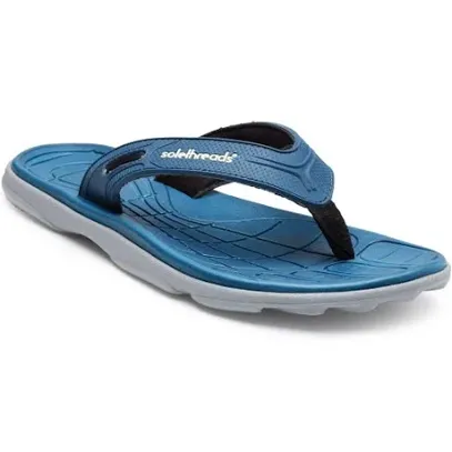 Anti-skid STARK Flip flops for Men from Solethreads Teal / 7