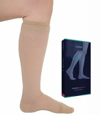 Cotton Sigvaris Ulcer X Kit Below Knee Stocking, For Clinical