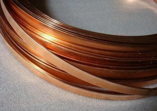 Copper Earthing Flat, Thickness: 3-10 mm