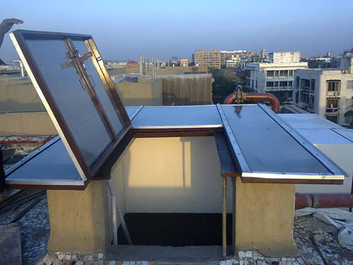 Openable Water Proof Skylight - Polycarbonate Sheet