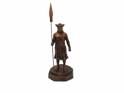 Bronze Fiber Mavla ( Maratha Soldier) 3D Model