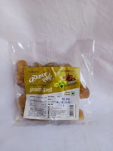 Konkan Shopee Fresh Amla Candy Amla, Packaging Type: Packet, Packaging Size: 100g