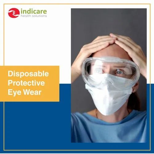 Polycarbonate Zero-power Disposable Safety Protective Eyewear Goggles