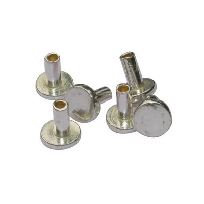 Silver Flat Head Rivets