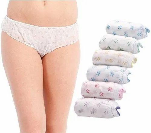 Teleshopping Unisex Disposable Multicolor Panty  (Pack of 6)