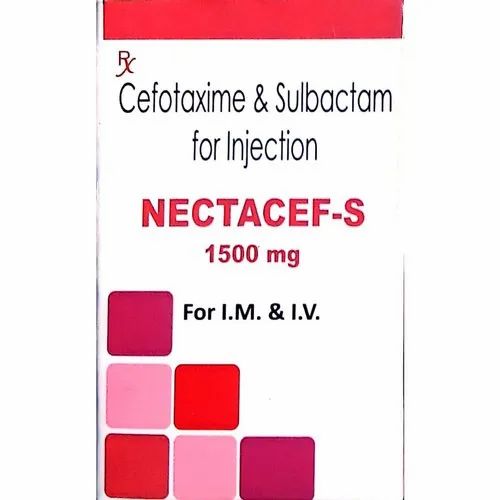 Cefotaxime 1500mg And Sulbactum Injection, For Bacterial Infection, Prescription