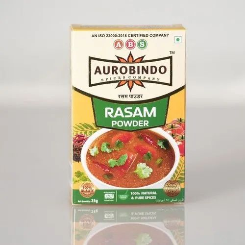 25g Rasam Powder, Packaging Type: Box