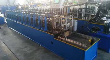 High Precision Steel Car Plate Garage Shutter Door Roll Forming Panel Machine Price