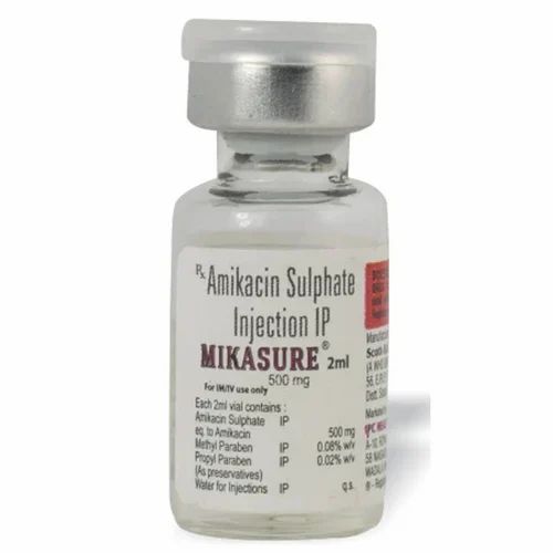 Amikacin Sulphate Mikasure IP Injection, 2ml, 500mg