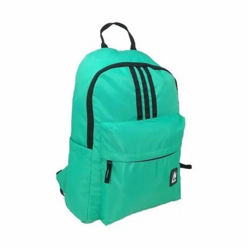 Polyester Plain Mike Day Pack Lite - Green & Black, For Casual Backpack