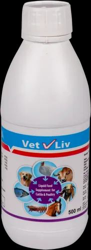 Feed Supplement Vet V Liv, Grade Standard: Feed Grade, Packaging Type: Bottle