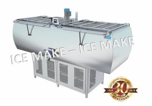 Ss Stainless Steel Bulk Milk Cooler, Capacity: 250-10000 Litres