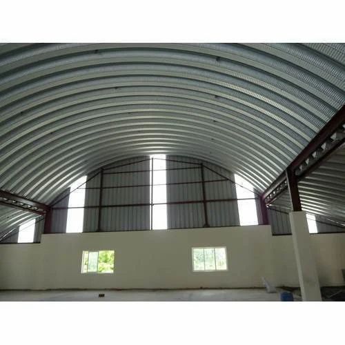 Curved Roofing System