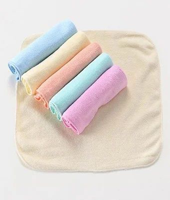 Babyhug Solid Color Terry Face Napkins
