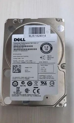 0RMCP3 Dell 1.2TB 10K 6G 2.5inch Server SAS hard disk, Model Name/Number: ST1200MM0007