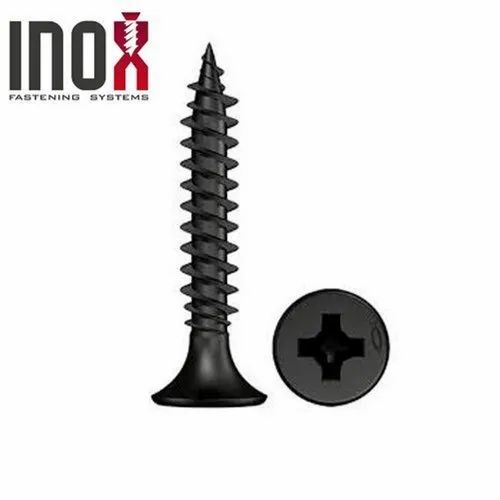 Black Galvanized Gypsum Board Screw, Size: 2.5 Inch