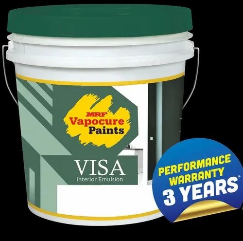 MRF Visa Interior Emulsion Paint, 10L