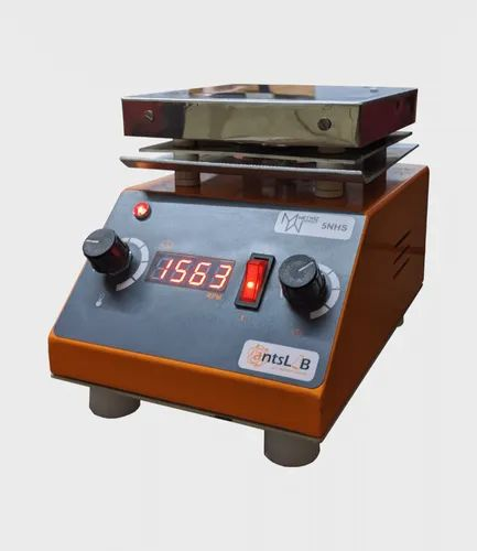 M-2NHS,AntsLAB MS & SS Magnetic Stirrer with Hot Plate, Capacity: 2000 Ml
