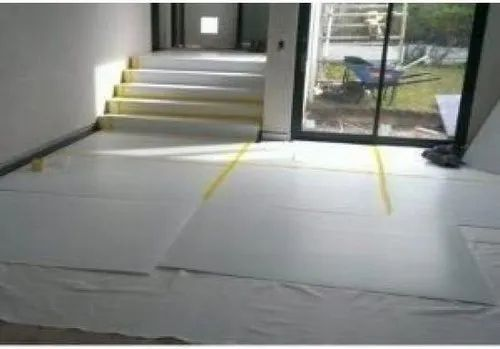 Plastic TILE PROTECTION SHEET, For floor safety, Size: 5 Ft
