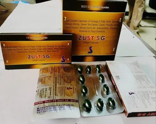 Zust-5G multivitamin tablets & capsules, Prescription, Packaging Type: Box