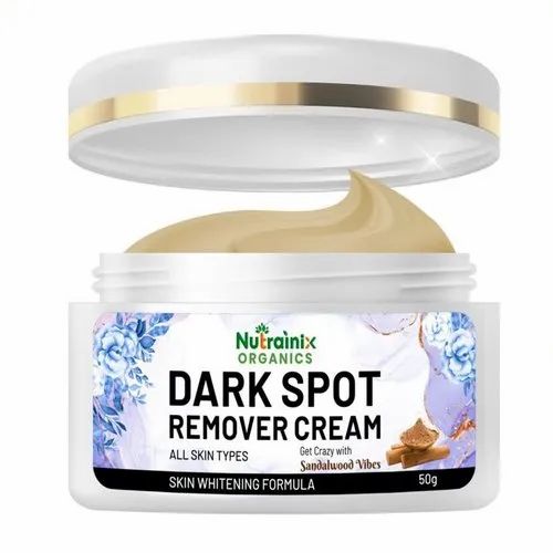 Nutrainix Organics Whitening Dark Spot Remover Cream, For Personal, Packaging Size: 50 G