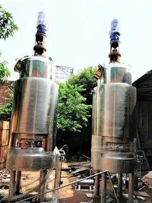 Stainless Steel Process Vessels, Mumbai - 50L To 5000L, Material Grade: SS316