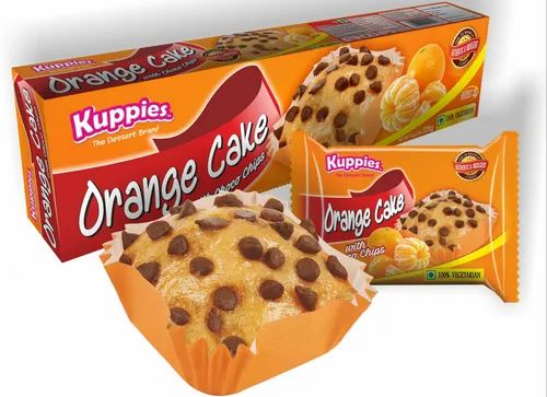Orange Cake With Choco Chips